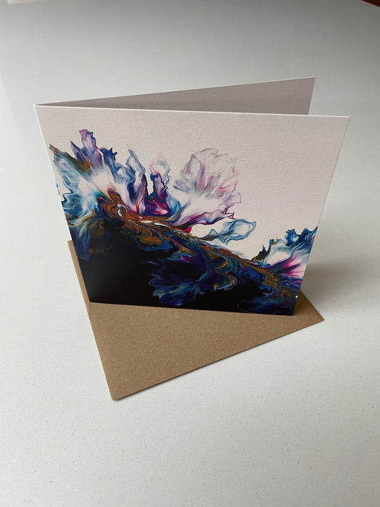 Greeting Card - Azure Tropics